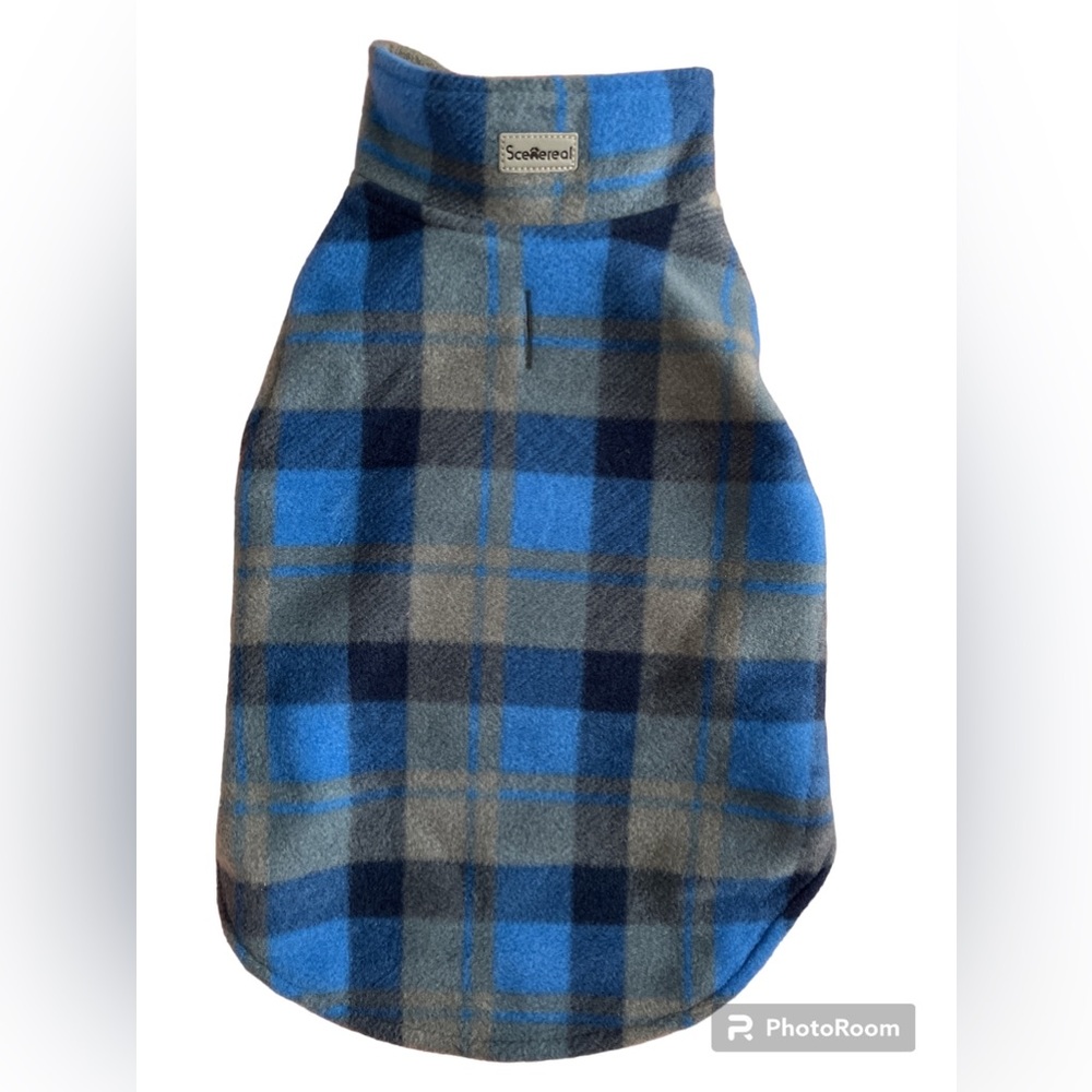 NWT Dog Winter Outfit Clothes Reversible Jacket coat plaid or solid  size Medium